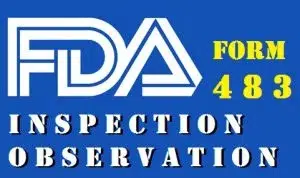 fda inspection observation-- outsourcing operations