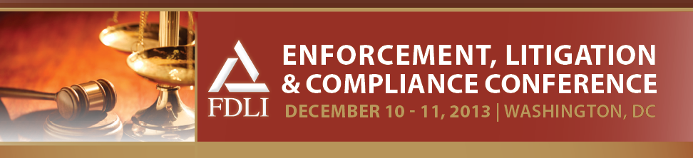 Enforcement 2013 conference banner