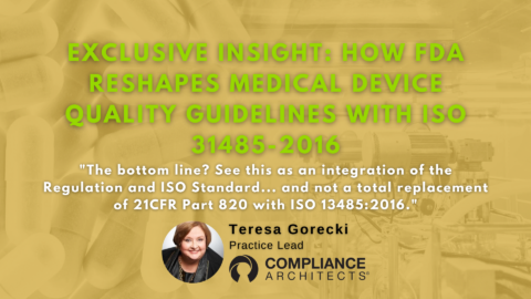 Exclusive Insight: How FDA Reshapes Medical Device Quality Guidelines with ISO 31485-2016