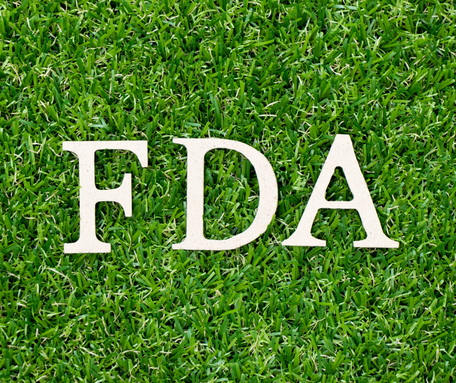 FDA in green grass