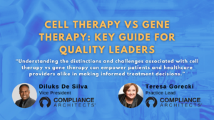 Cell Therapy vs Gene Therapy: Key Guide for Quality Leaders