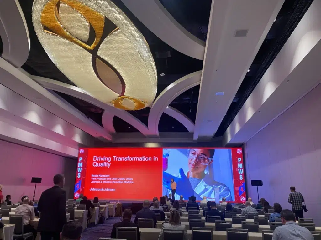 Pharma manufacturing insights presentation at PMWS