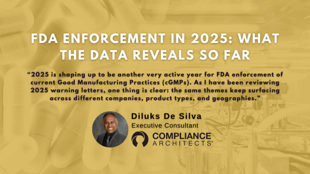 FDA Enforcement in 2025: What the Data Reveals So Far